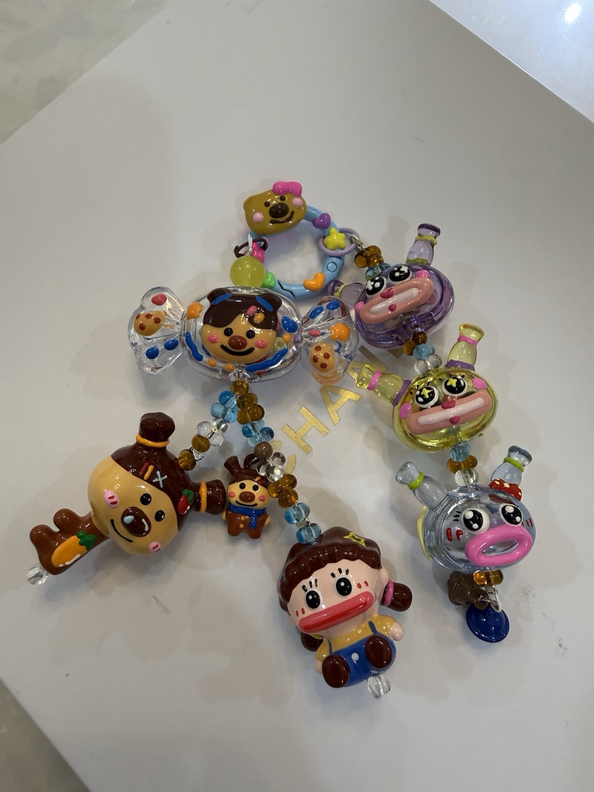 Handmade Cute Character Beaded Keychain / Phone Charm / Bag Charm