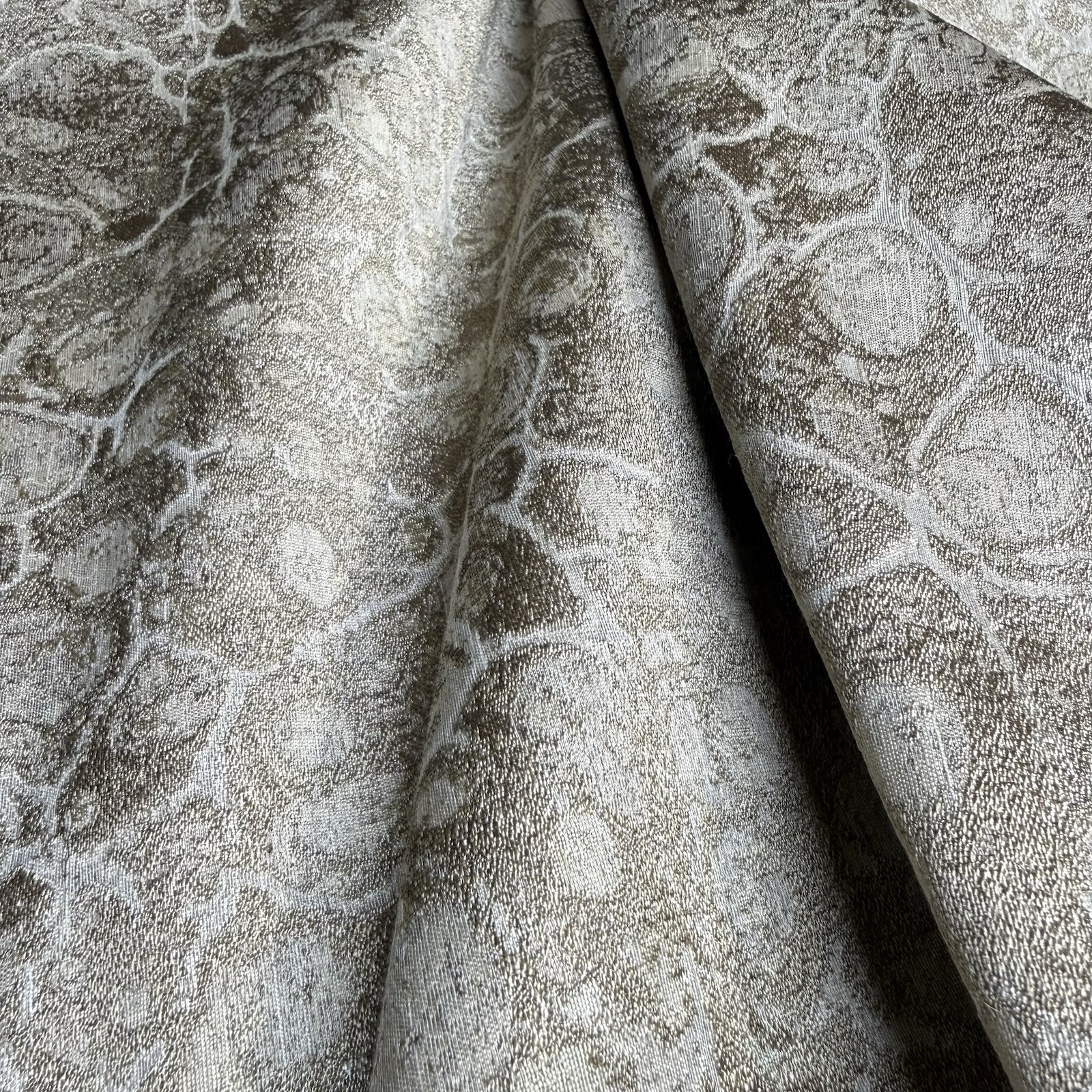 Fabric By The Yard Terrazzo Shimmery Abstract Modern Luxury Textured
