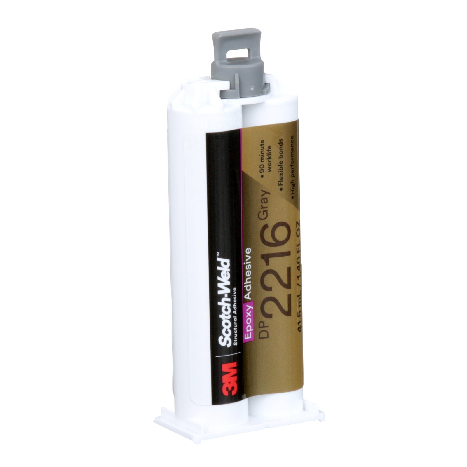 3M Scotch-Weld Epoxy Adhesive DP2216, Gray, 41.5 mL Duo-Pak