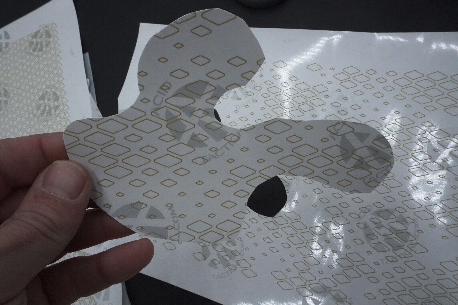 Camouflage Gun Stencils DIY Rifle Airbrush RC Truck Paint Mask EllipTAC Diamond