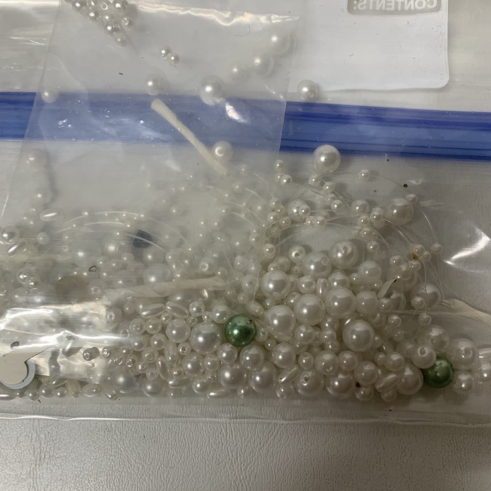 Large Lot of Beads for Jewelry Making Mixed Shapes Sizes Some Stone 5 Lbs