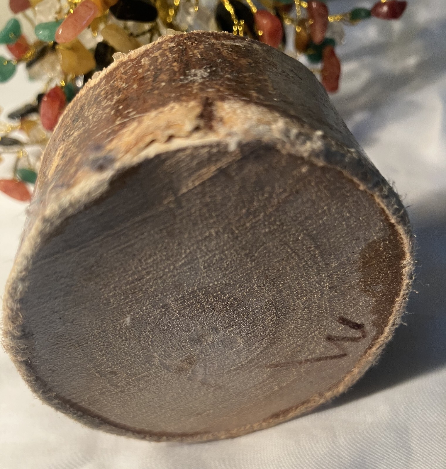 Handmade Multicolor Jade Bonsai Tree Wood Base 9″ x 5″