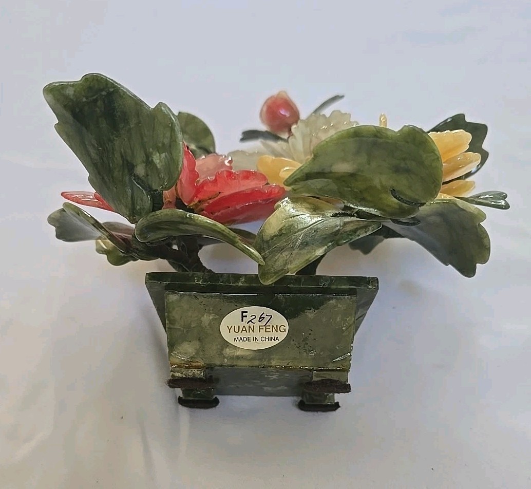 YUAN FENG JADE Oriental Bonzai Tree 6×8 Inch