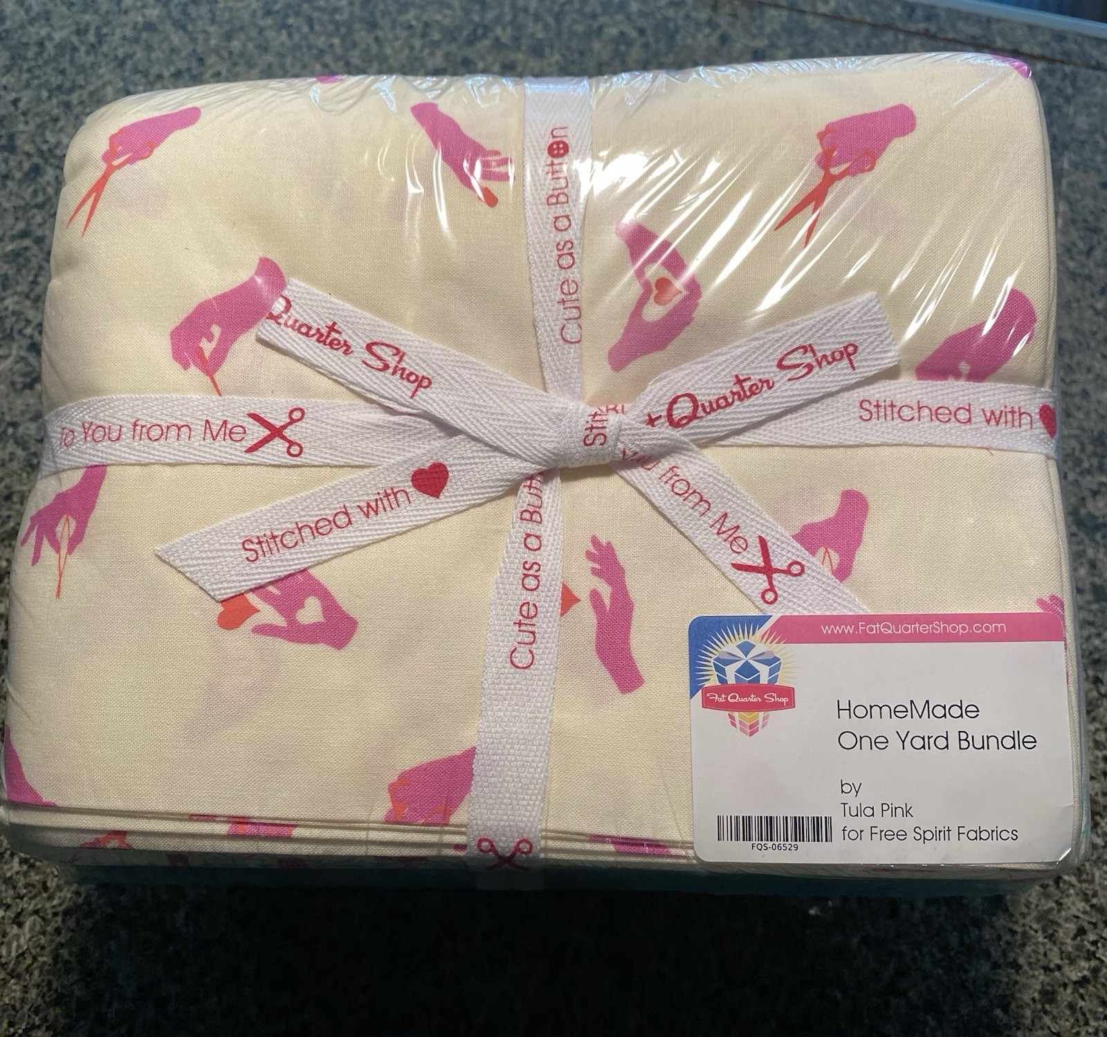 FreeSpirit Fabrics HomeMade One Yard Bundle Tula Pink FQS-06529