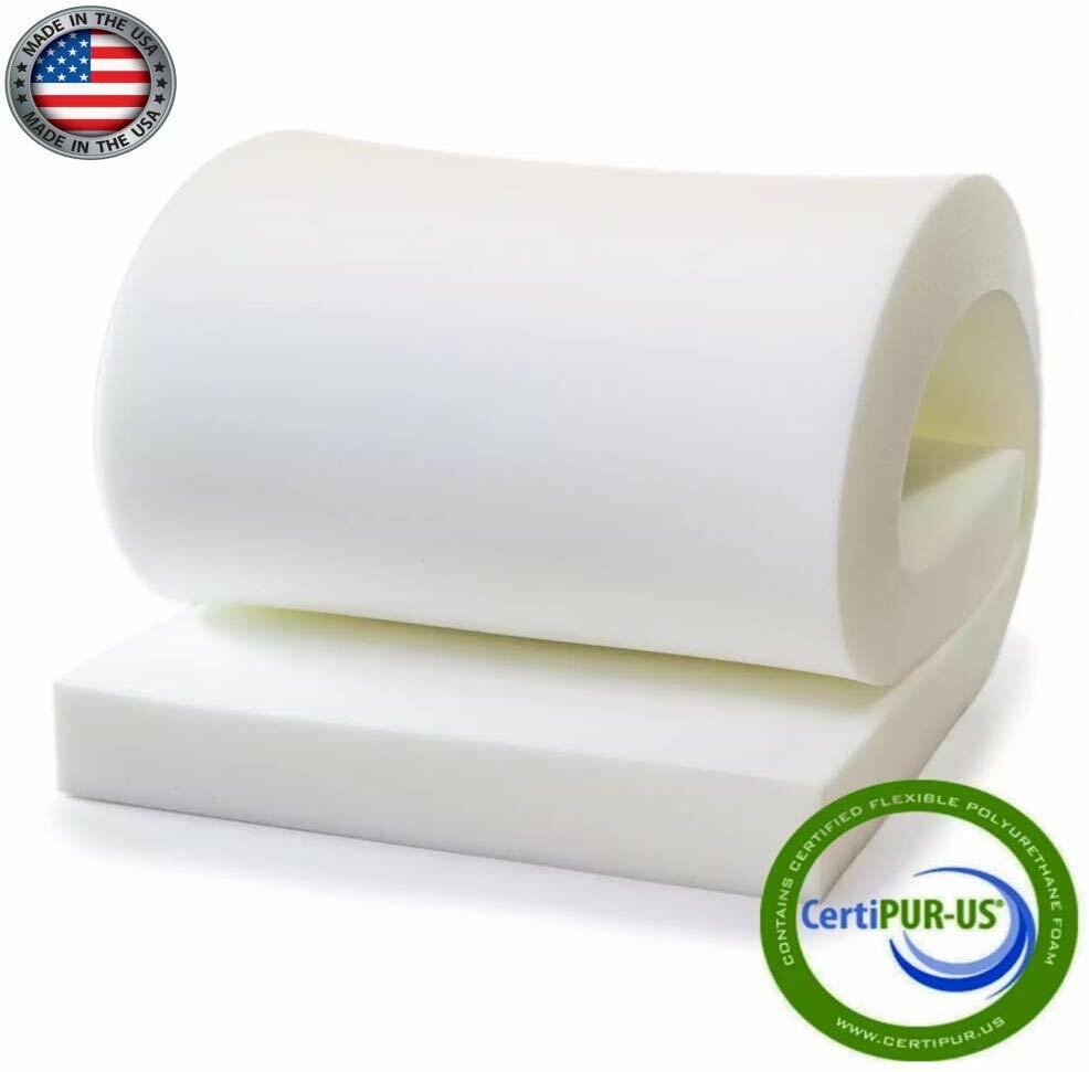 FOAM SEAT CUSHION (MEDIUM FIRM) 4″x24″x80″ 36ILD UPHOLSTERY FOAM SHEET