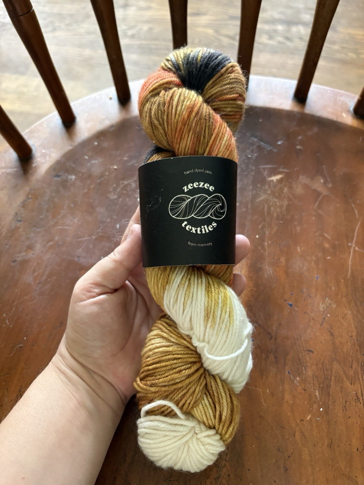 Zeezee Textiles Hand Dyed Yarn Superwash Merino Wool 231 Yards DK Fall Vibes