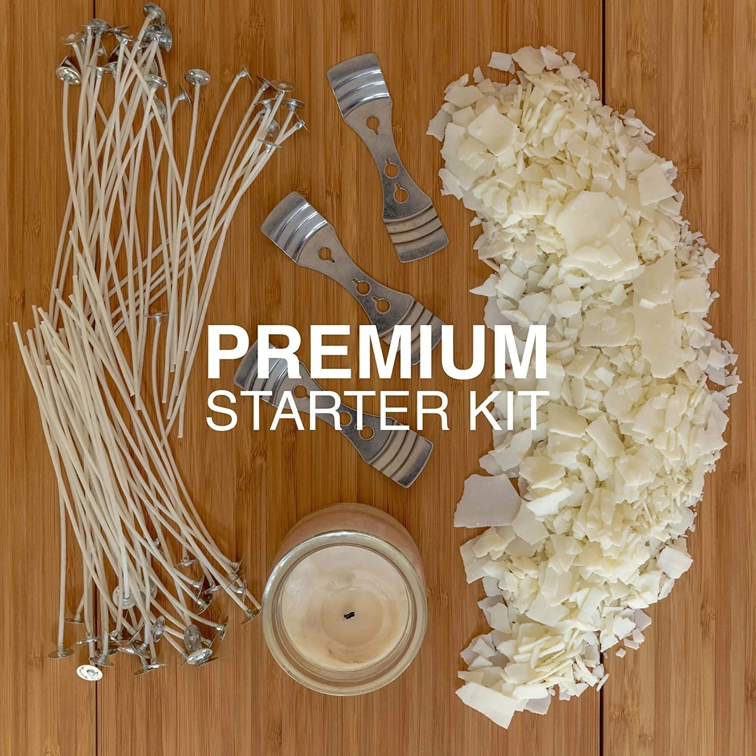 Oraganix Natural Soy Wax Flakes 10 lb Candle Making Kit White