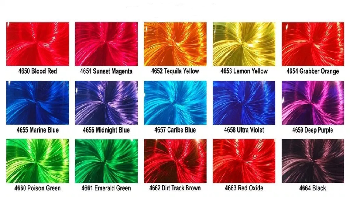 Createx Auto-Air Candy2o Waterborne Airbrush Custom Paint 4oz Choose Your Color
