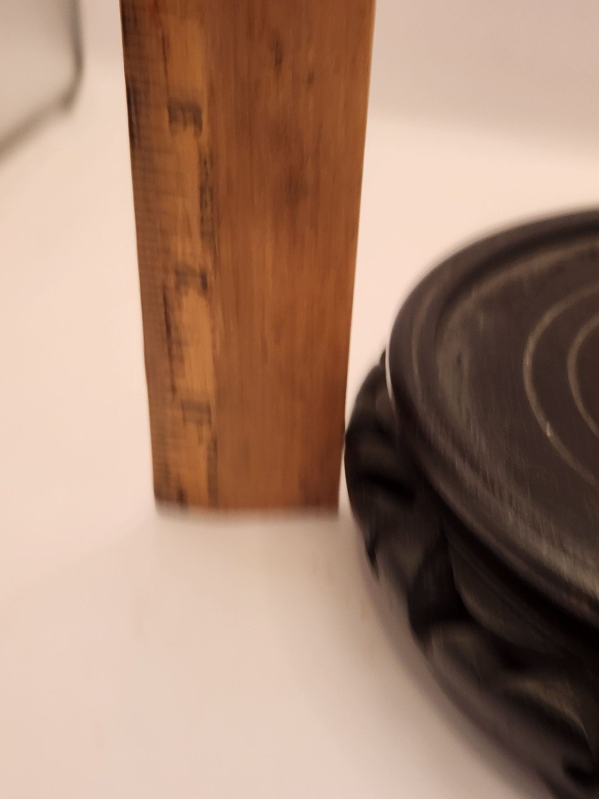 Carved ebony wood stand wooden pedestal for display of vase sculpture figurine