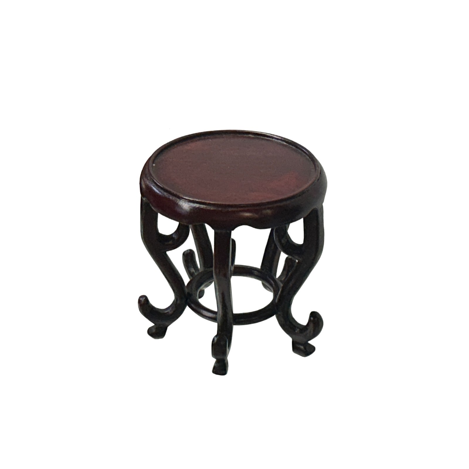 2.75″ Oriental Reddish Brown 5 Legs Round Wood Stand Riser Easel st1070B