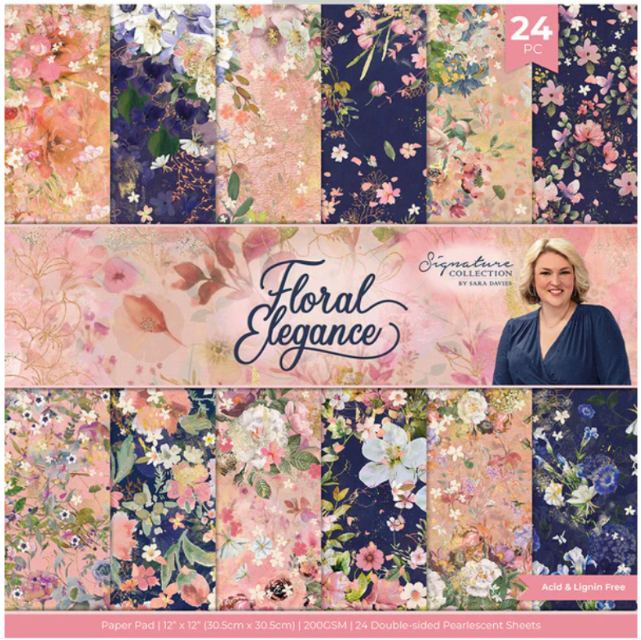 Crafters Companion Huge Selection of (21) 12×12 Paper Pads, A Lifetime Supply!