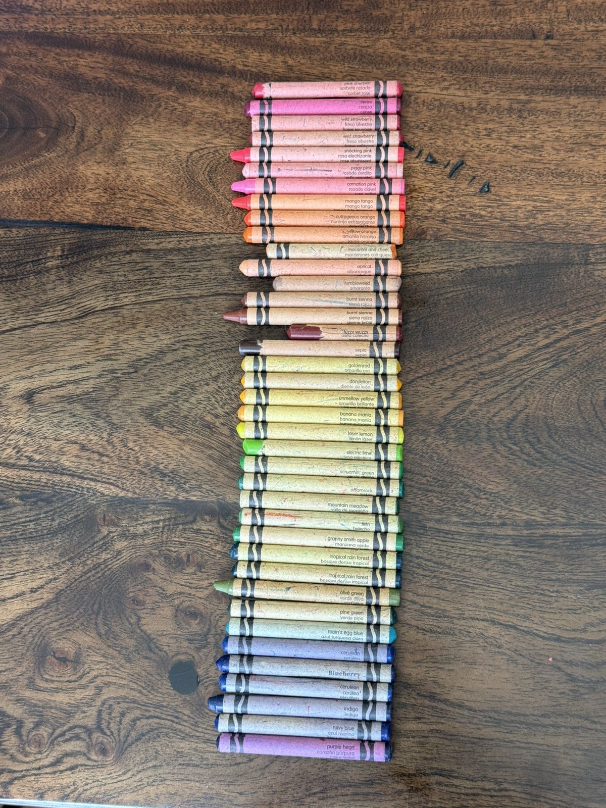 Vintage/Retired Rare Crayola Crayons lot of 39 Including Wild strawberry