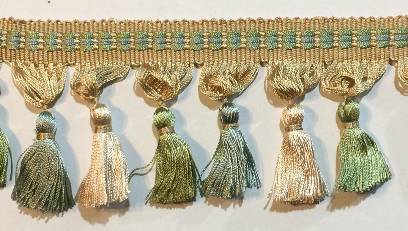 3″ ARISTOCRAT TASSEL FRINGE TRIMMING – 9 CONTINUOUS YARDS!