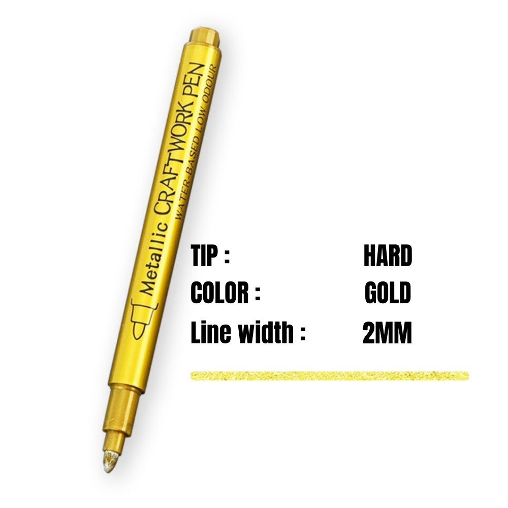 Waterproof Permanent Paint Marker Pen for Car Tyre Tire Tread Rubber Metal Pen
