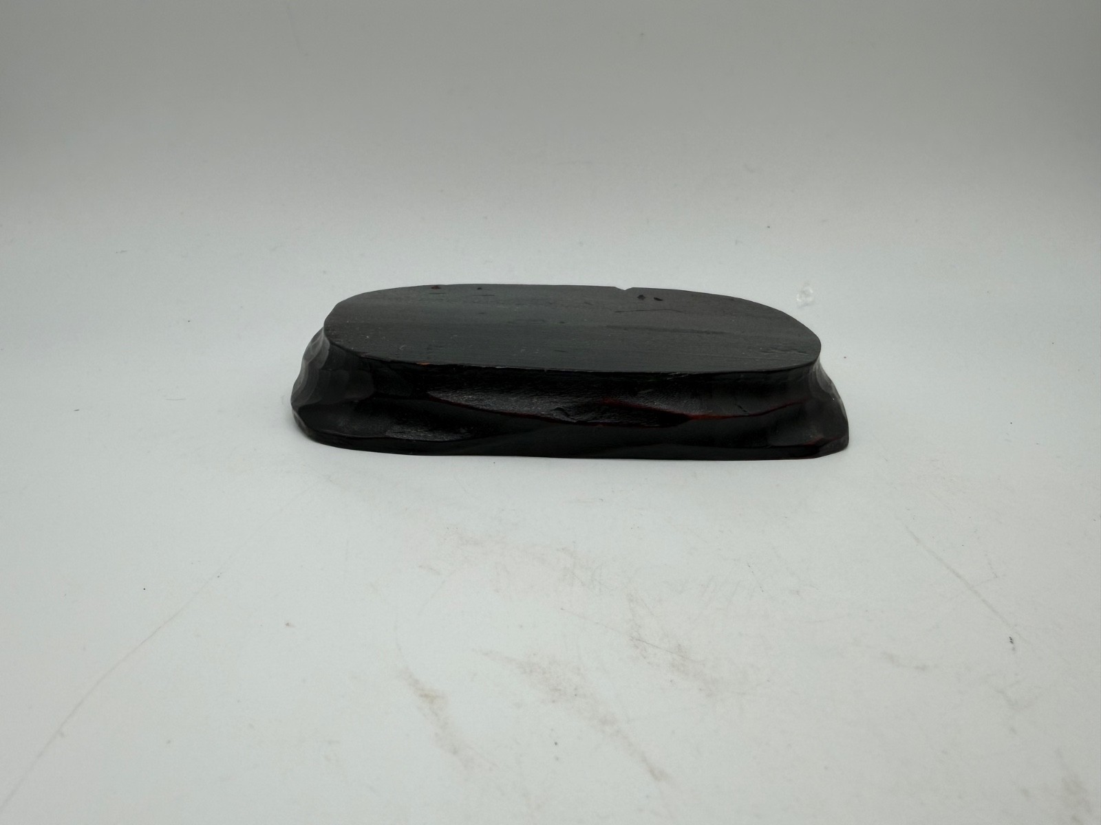 Vintage Chinese Carved Wood Rectangle Stand for Figure / Statue
