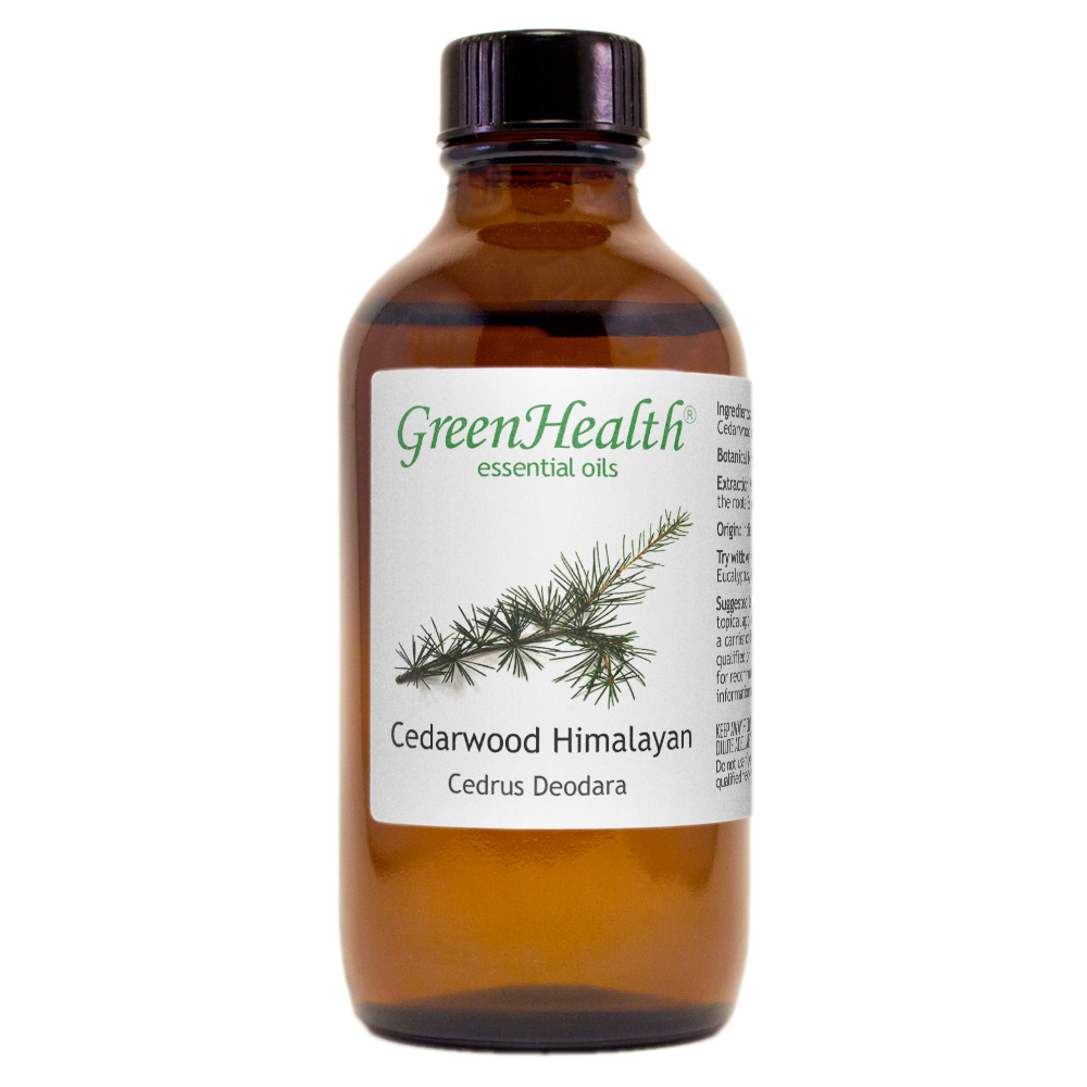 4 fl oz Cedarwood Himalayan Essential Oil (100% Pure & Natural) – GreenHealth