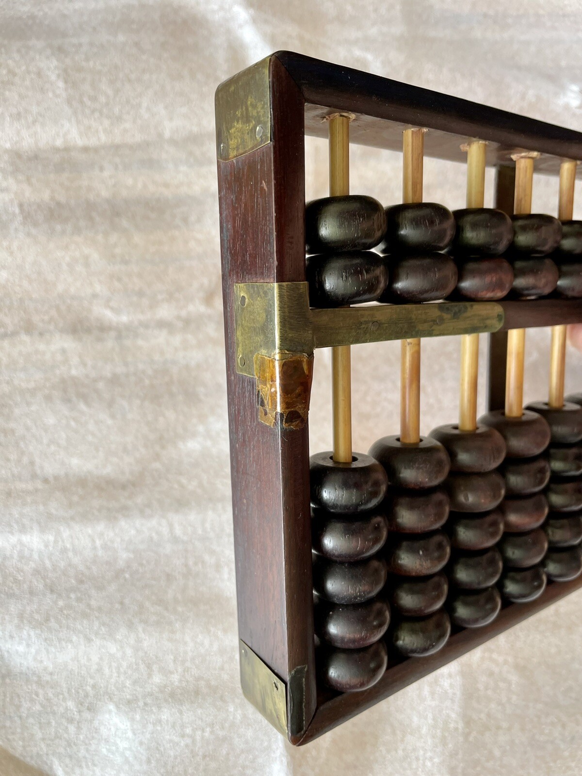 vintage Chinese solid wood abacus 13 Rows