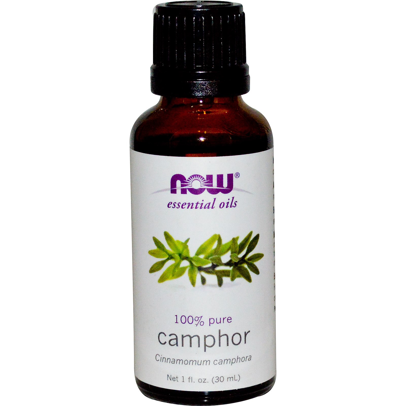 Camphor (100% Pure), 1 oz – NOW Foods Essential Oils