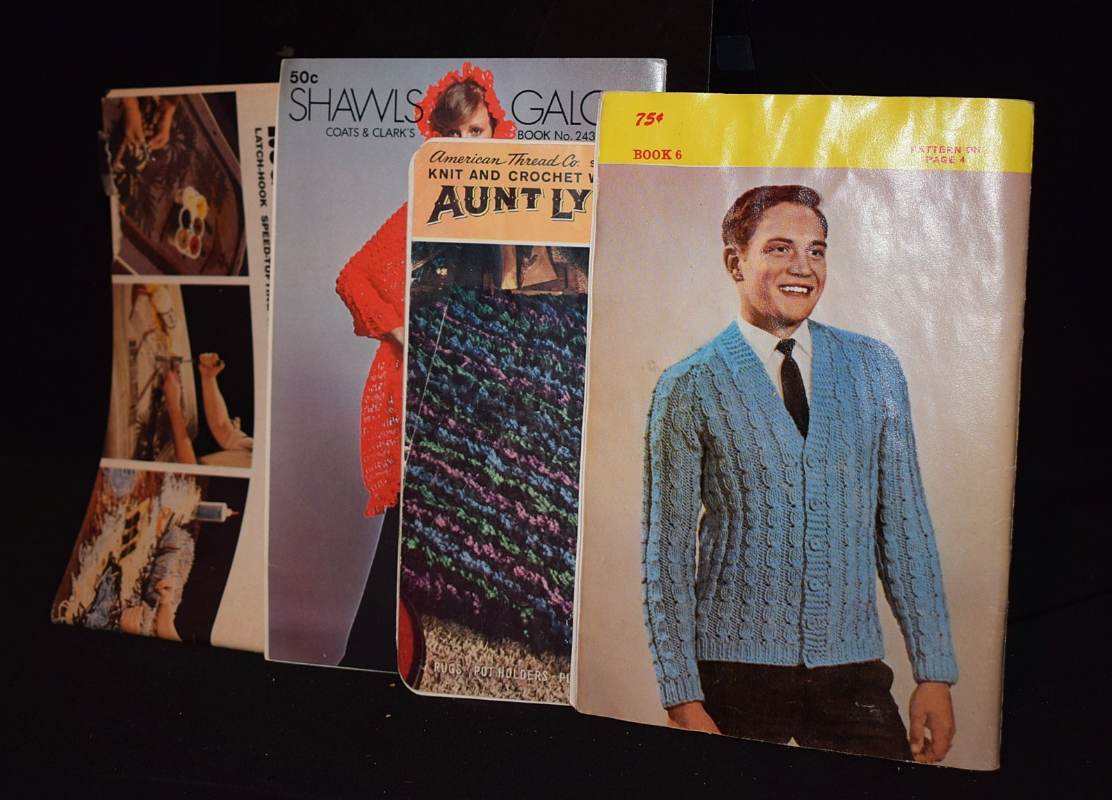 Rare Vintage Varies Knitting Books ~ Paperbacks