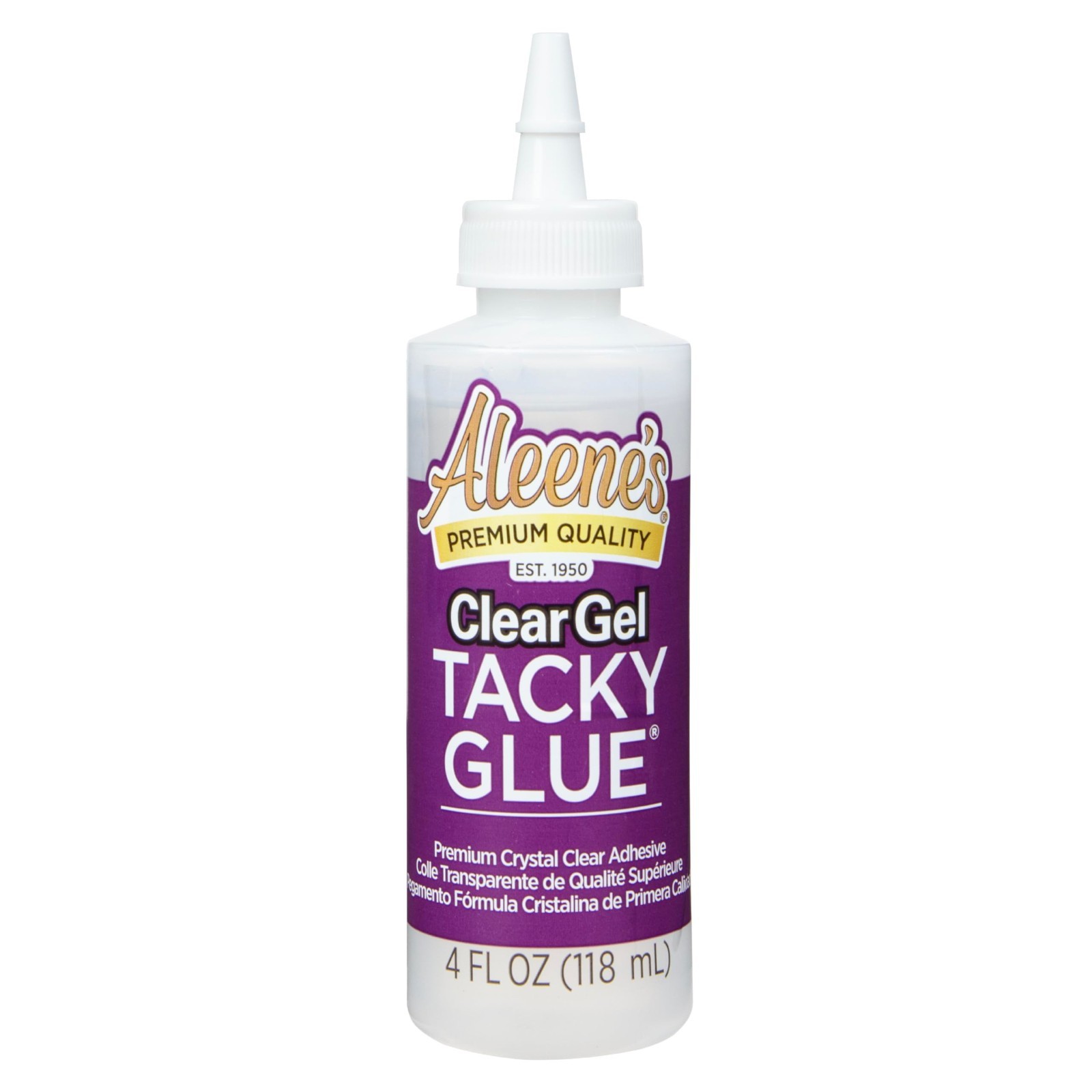 Aleene’s AR6-2 Clear Gel Tacky Glue, 4 oz., 4 oz., Multicolor