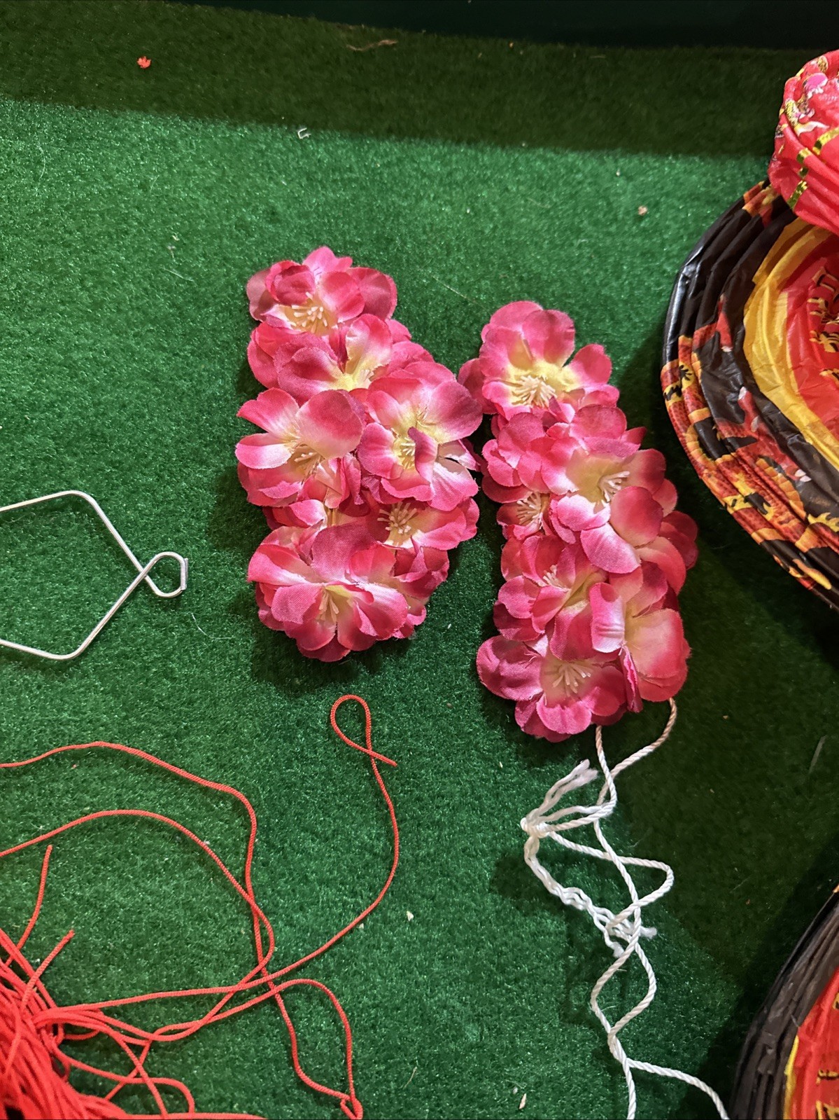 Lot of Chinese Decorations Some New Some Used Great Condition See Photos