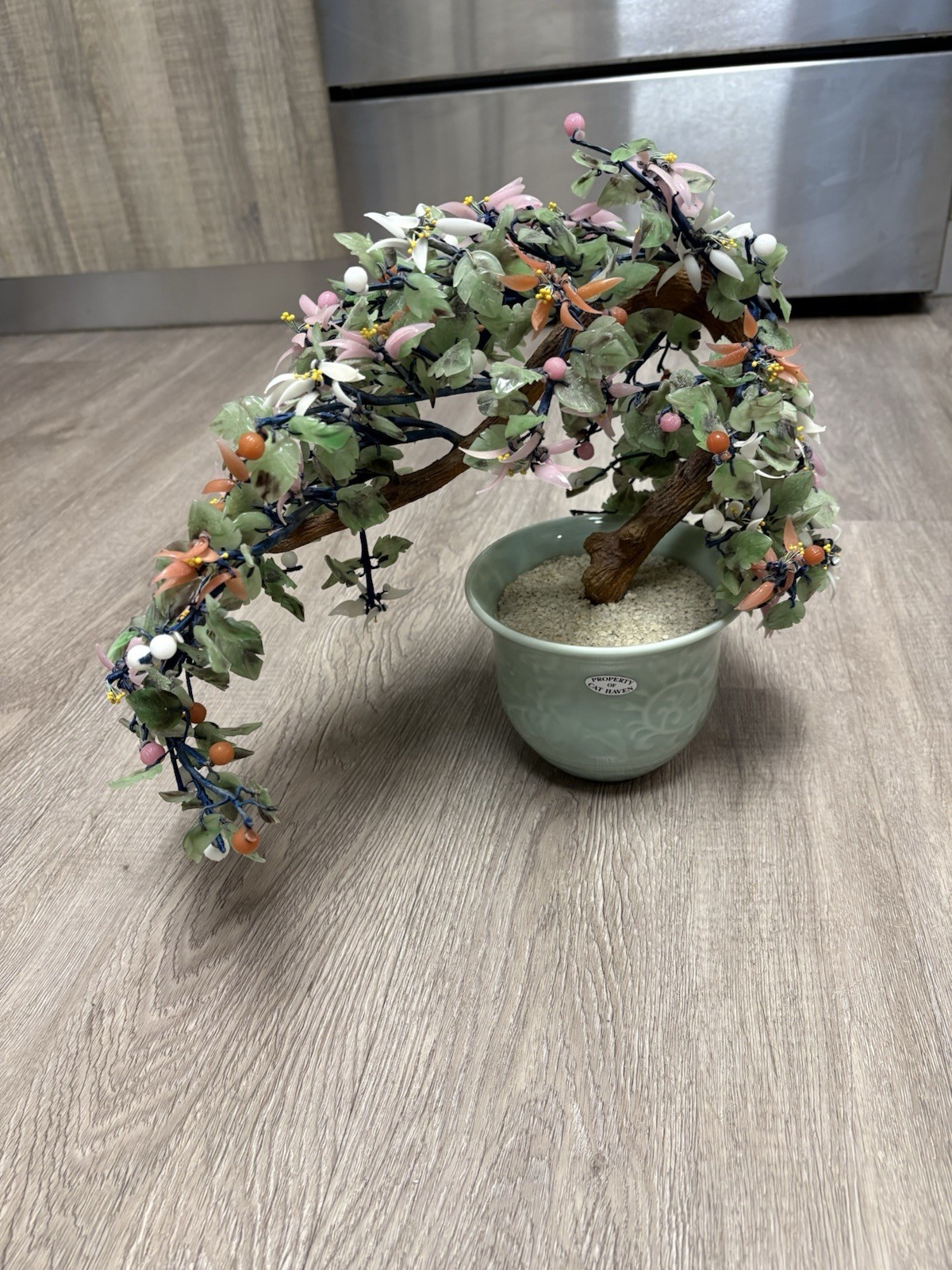 Vintage 1950s Jade Bonsai Tree