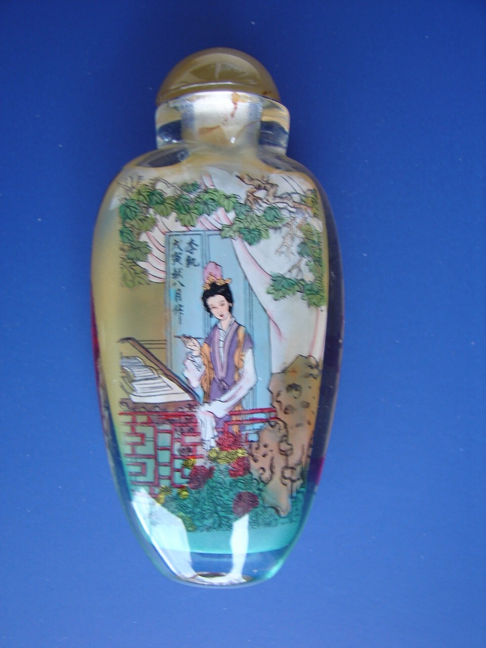 6 Chinese Hand Painted Snuff Bottles 12 Beauties Jinling Dream of Red Mansions