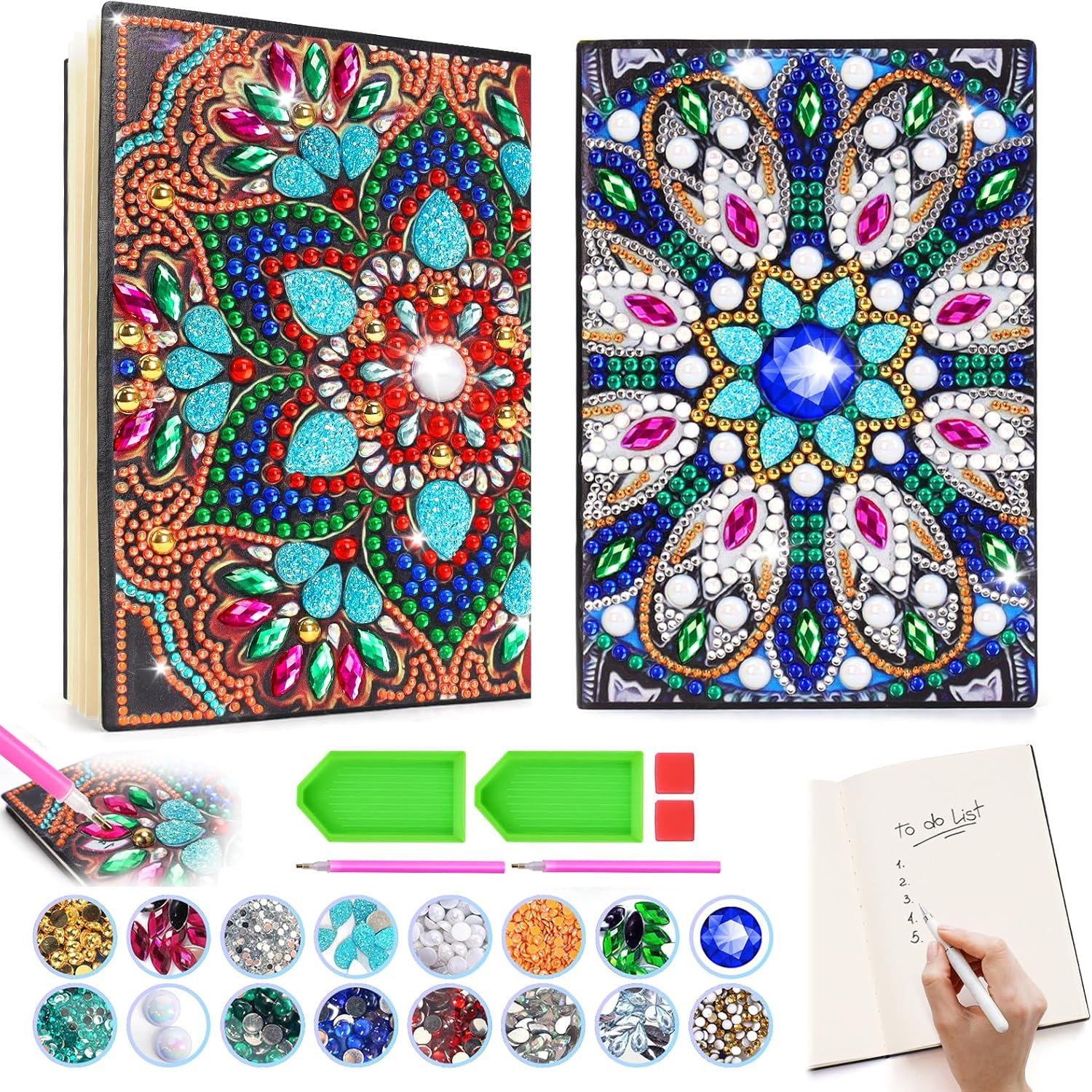Craft Kits for Kids Age 6-8-9-10, Presents for 5 7 11 12 Year Old Girls Noteb…
