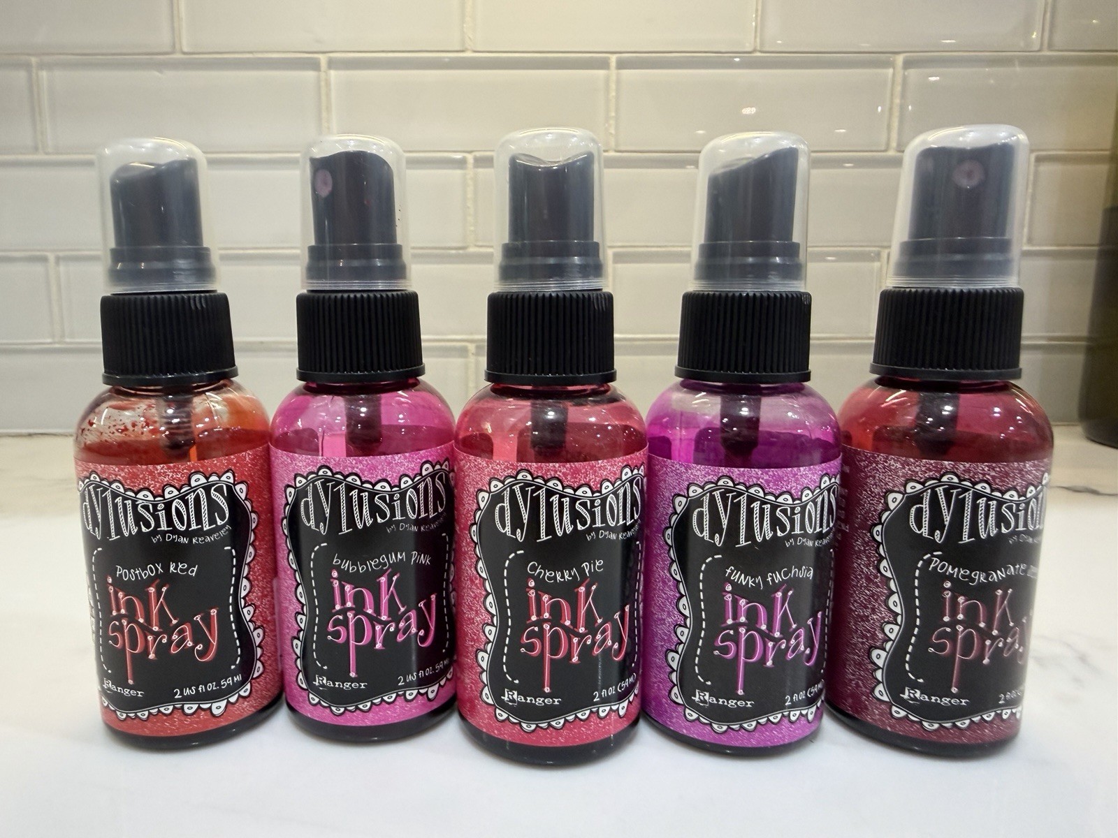 Dylusions – Ink Spray – Used & New – Lot of 30