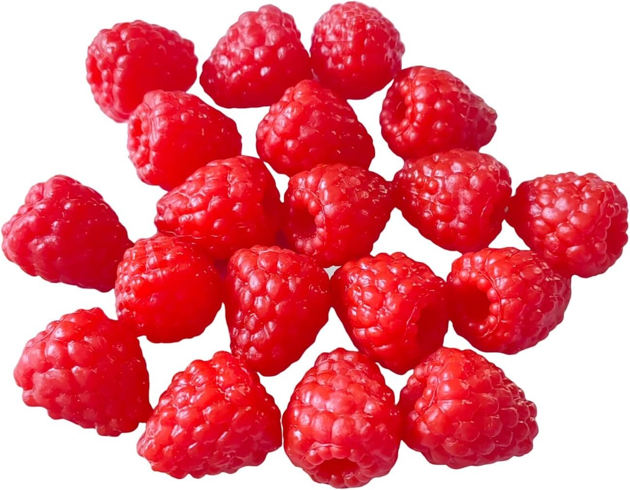 ZAYOIZY 20pcs Artificial Red Simulated Fake Raspberries Hobbies/ Crafts