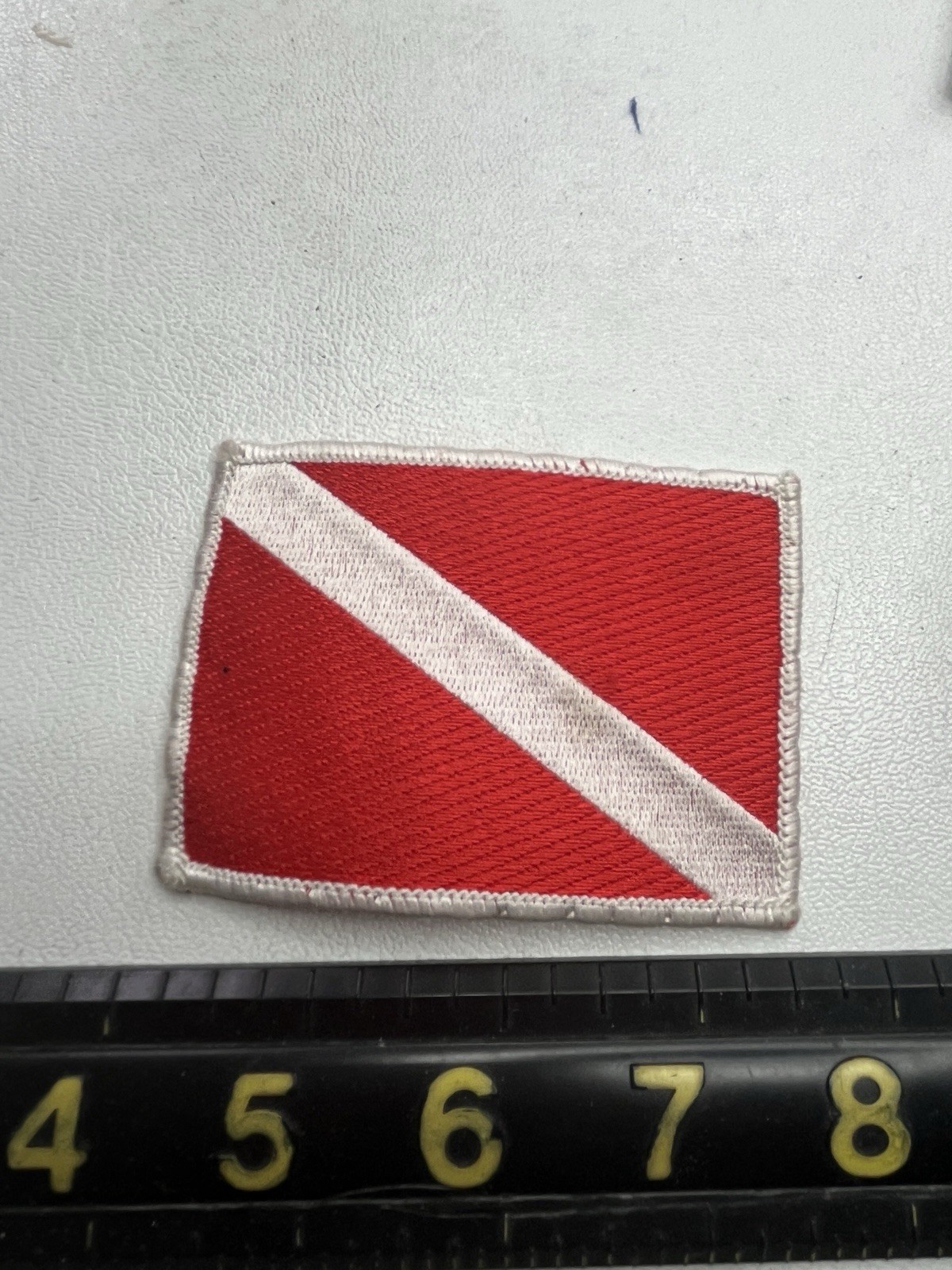 Scuba Diving Flag Patch T166