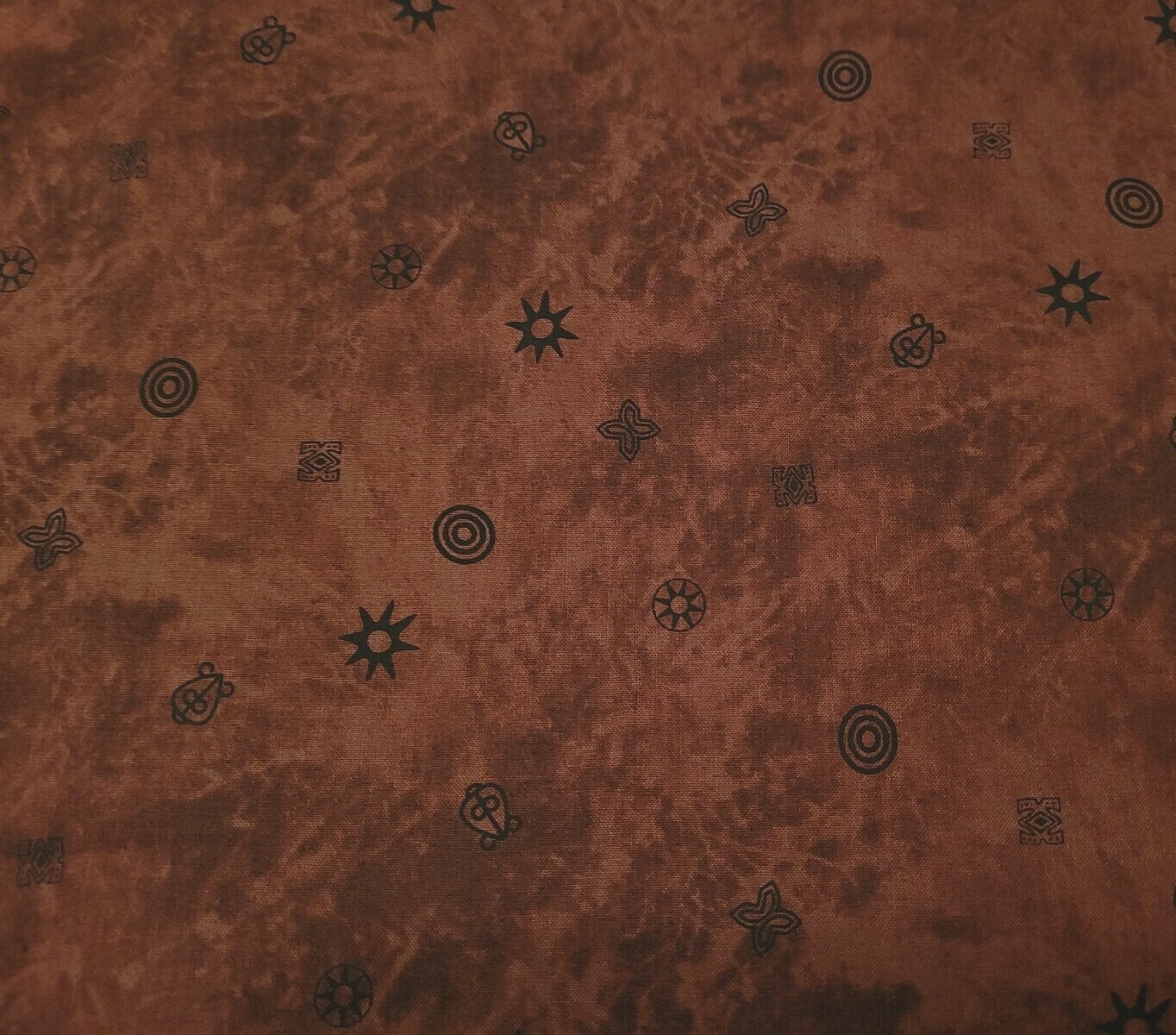 33″ Plains of Africa Giordano Studio Spectrix Black Symbols Tonal Brown