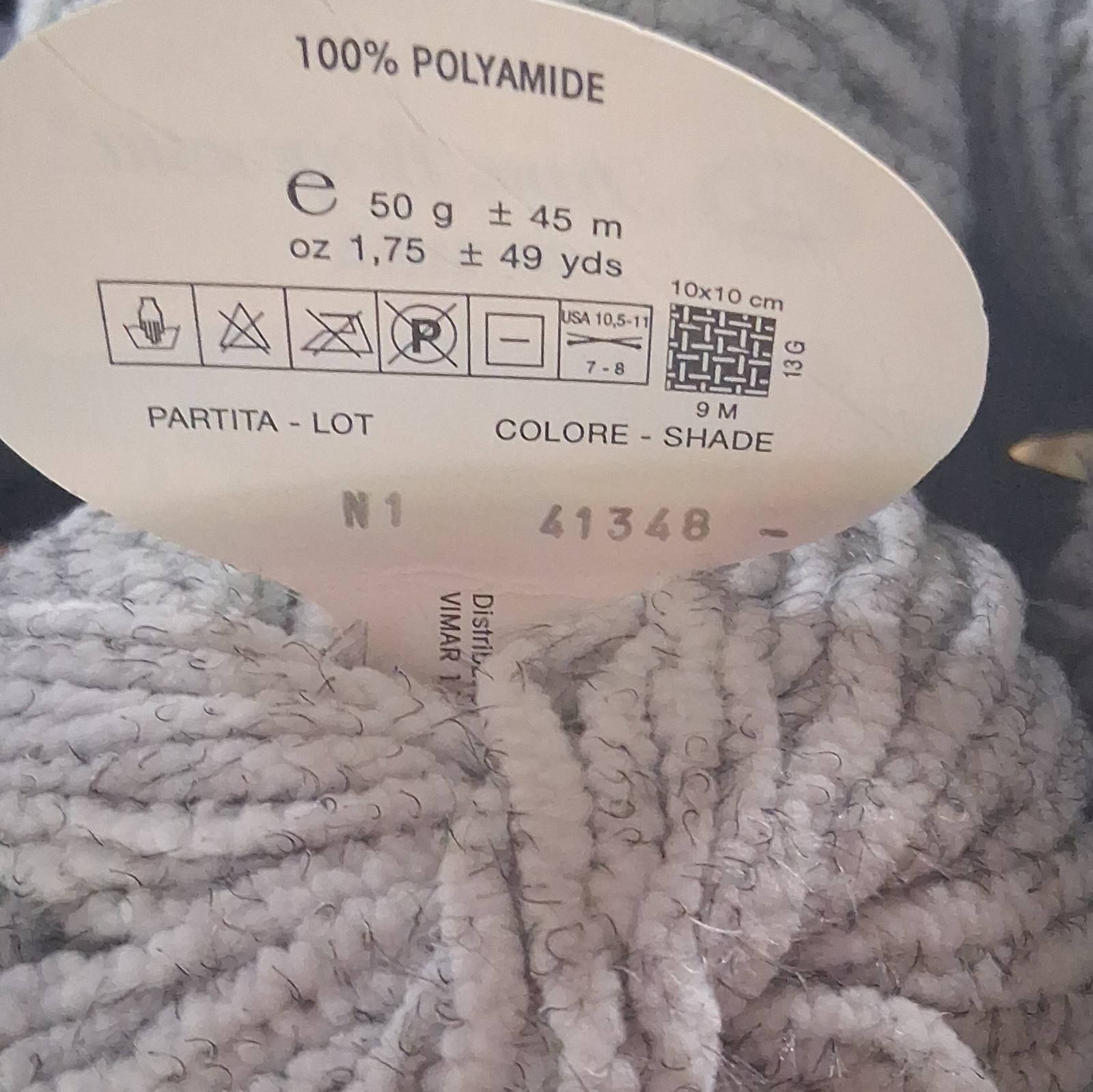 Lane Borgosesia Rumba Boucle Designer Yarn Polyamide Super Bulky White Lot