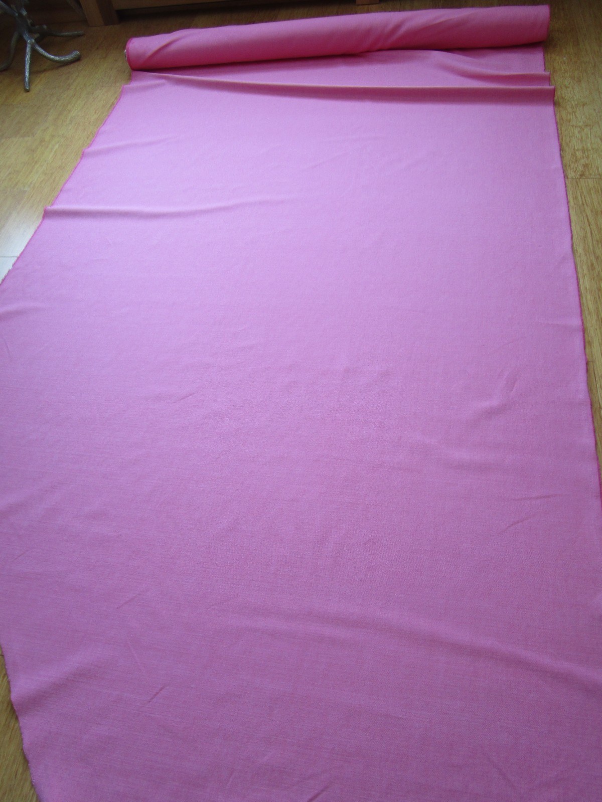 Barbie Bubblegum PINK brushed Canvas Duck cloth BTyd (12.41yds) fabric to start