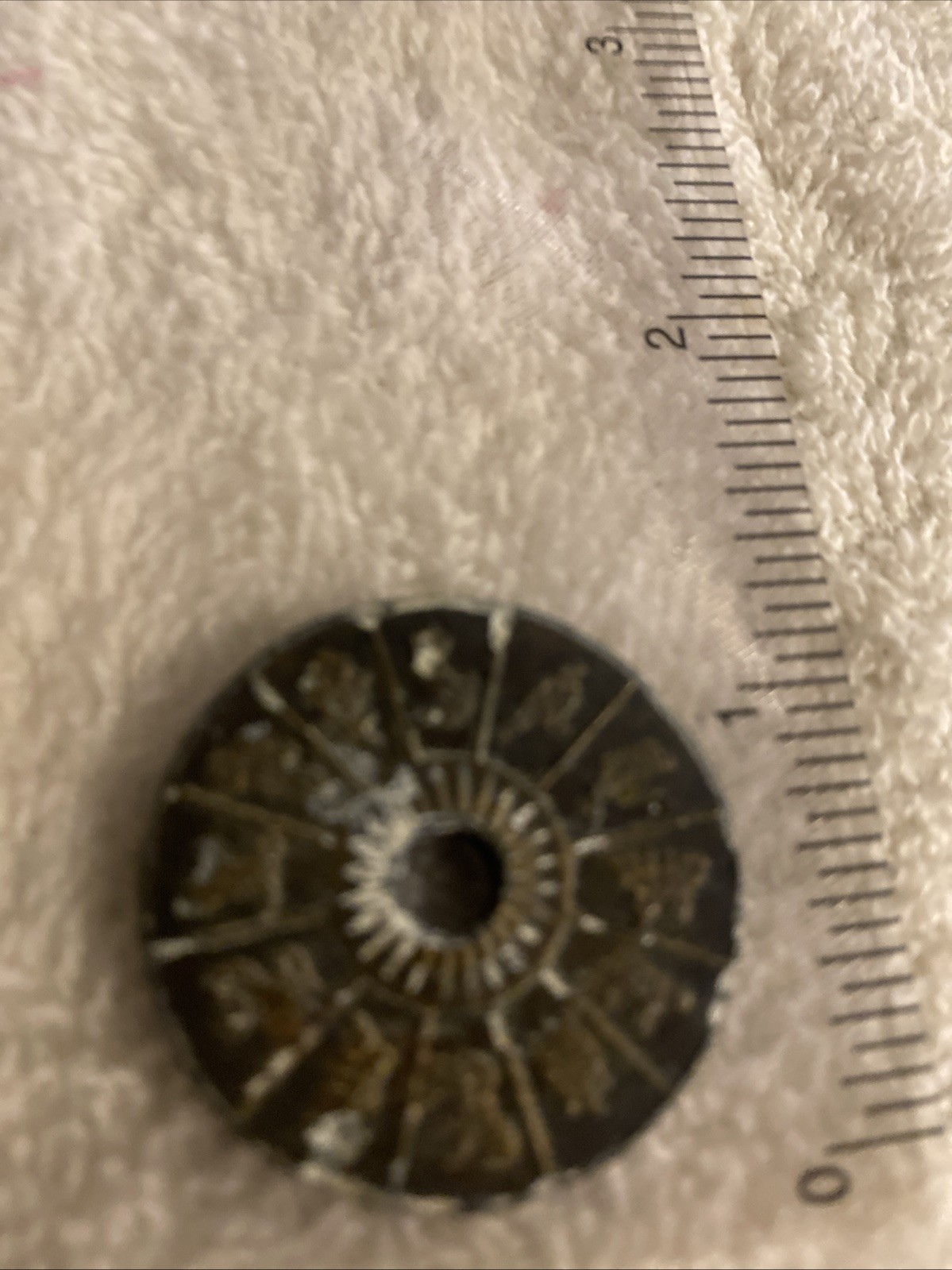 Chinese Ancient Copper Coin QING Zodiac/Trigram 厭勝錢 Numismatic Charm 84.2g#P171