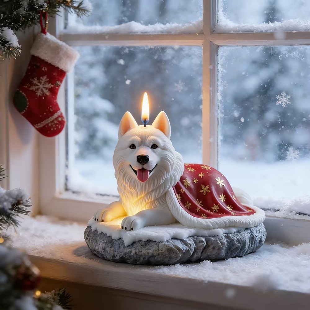 Wolf King Scented Candle Silicone Mold: DIY Animal Epoxy Resin Craft Tool