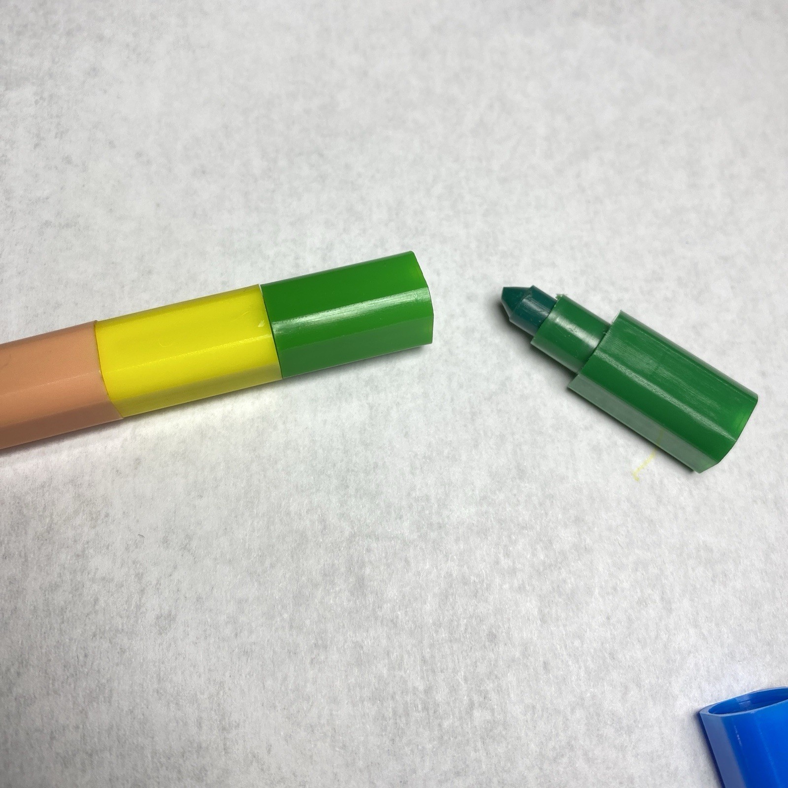 Stackable Crayon Colors Wax Colorful Creative Art Draw Travel Size Car Trips j