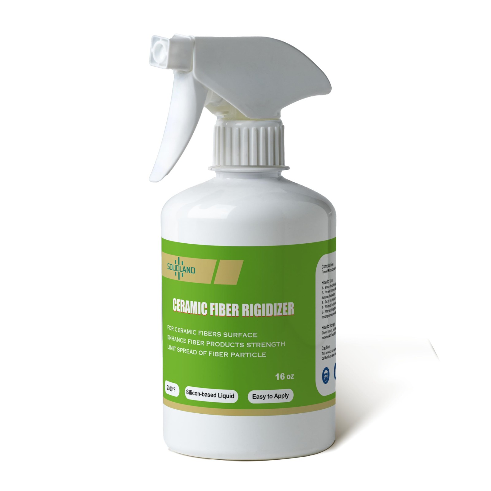 Refractory Rigidizer for Ceramic Fiber Blankets – 16 Ounces 2300°F High Tempe…