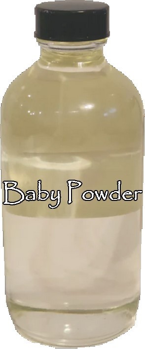 Baby Powder Type Perfume Body Oil – 4 oz Glass Bottle – Unisex Fragrance