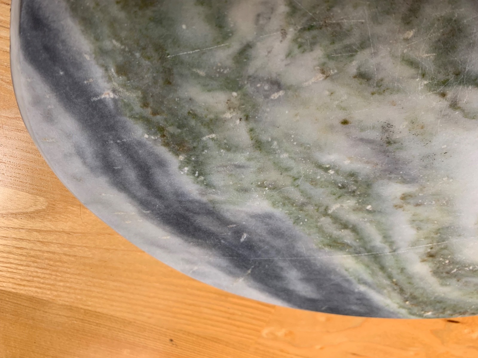 Dali Dream Stone Chinese Natural Marble Dream Stone Tea tray Vintage hand made