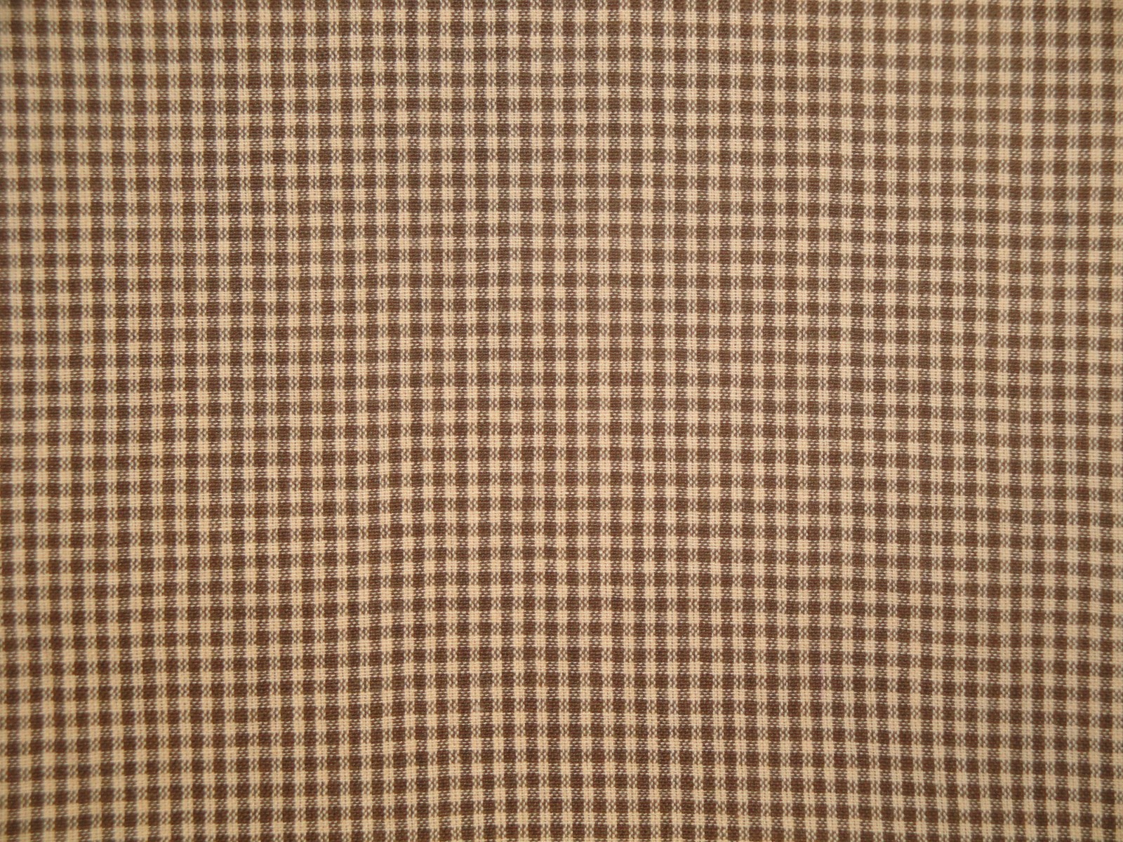 Faded Memories Brown Small Check Apparel Quilt Sewing Homespun Apparel Fabric