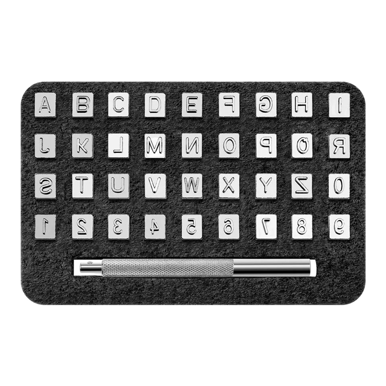 Alphabet Set DIY Making Punch Tools Stamping Leather Kit Craft Carving Saddle