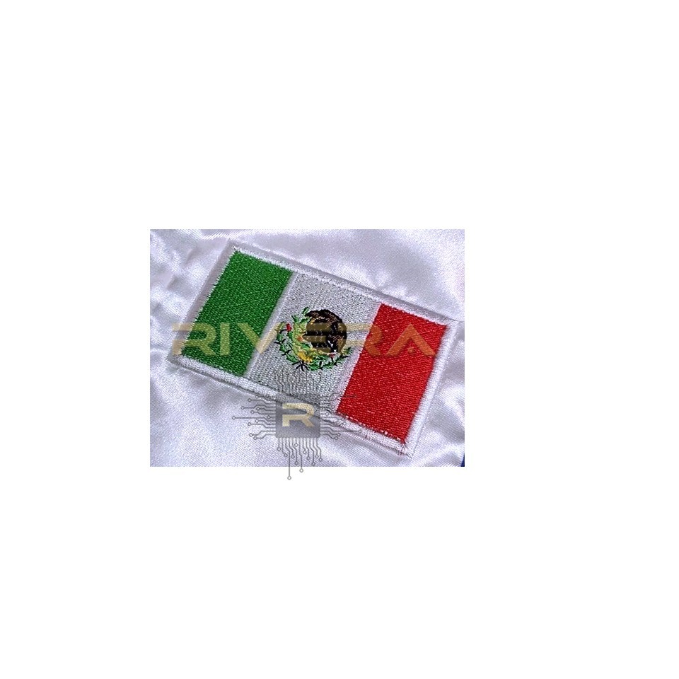6 Mexico Flag Patch Embroidered Iron On Sew On Mexican Emblem Eagle Snake Parche