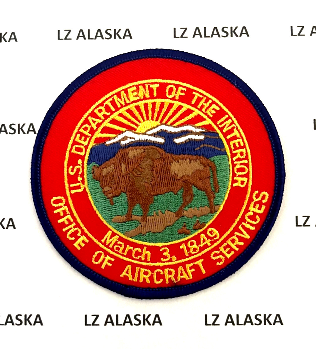 DEPARTMENT OF THE INTERIOR OFFICE OF AIRCRAFT SERVICES PATCH (SPC)