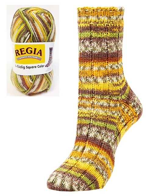 REGIA Sock Yarn 50gr Self Striping Choose Color