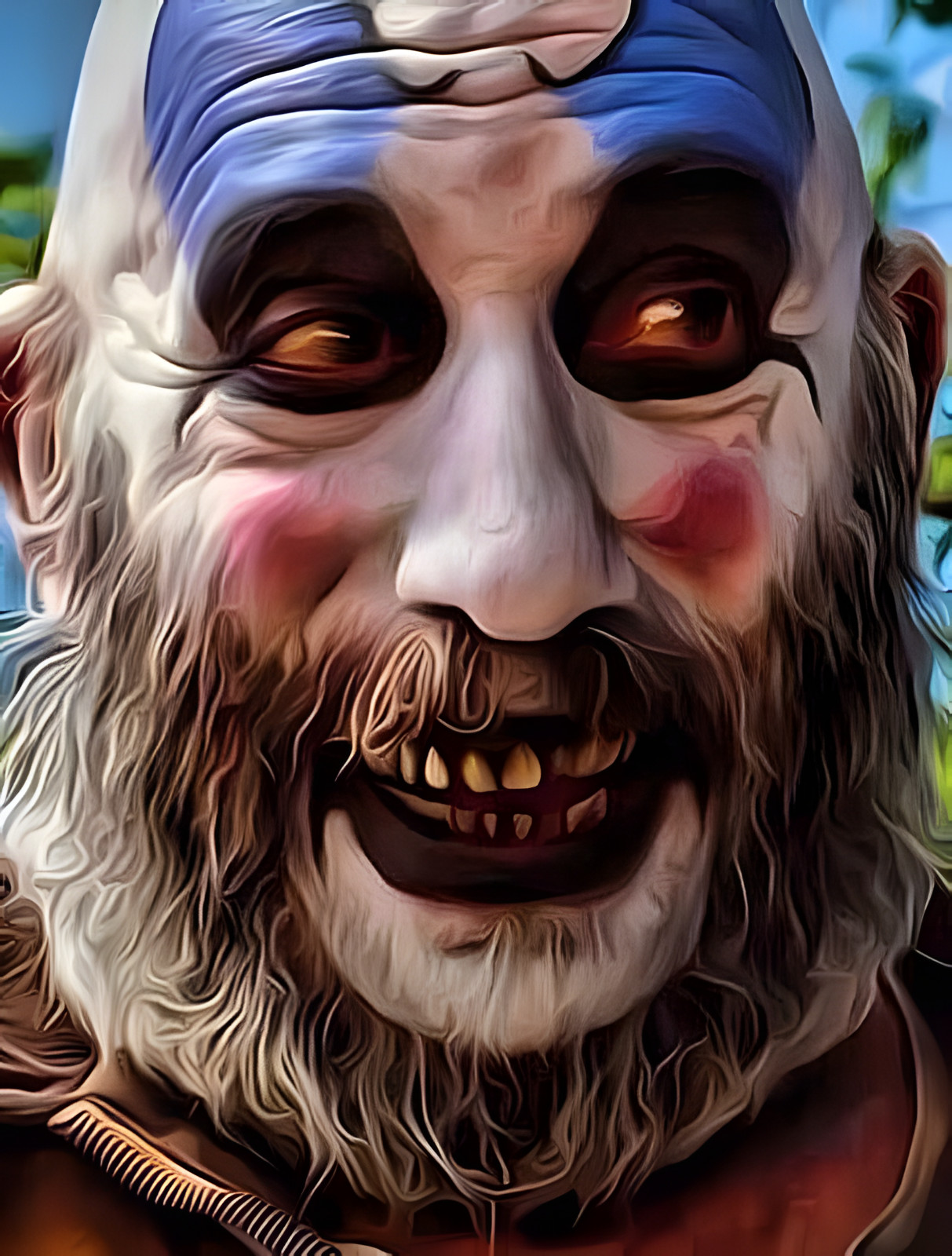 Captain Spaulding House of 1000 Corpses Paint By Number Kit 16×20 24-Color Set