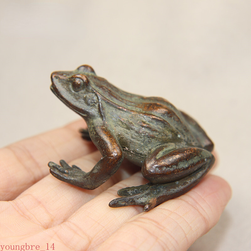 Copper Figurines Ornaments Solid Brass Animal Statue Decorations Retro Gift