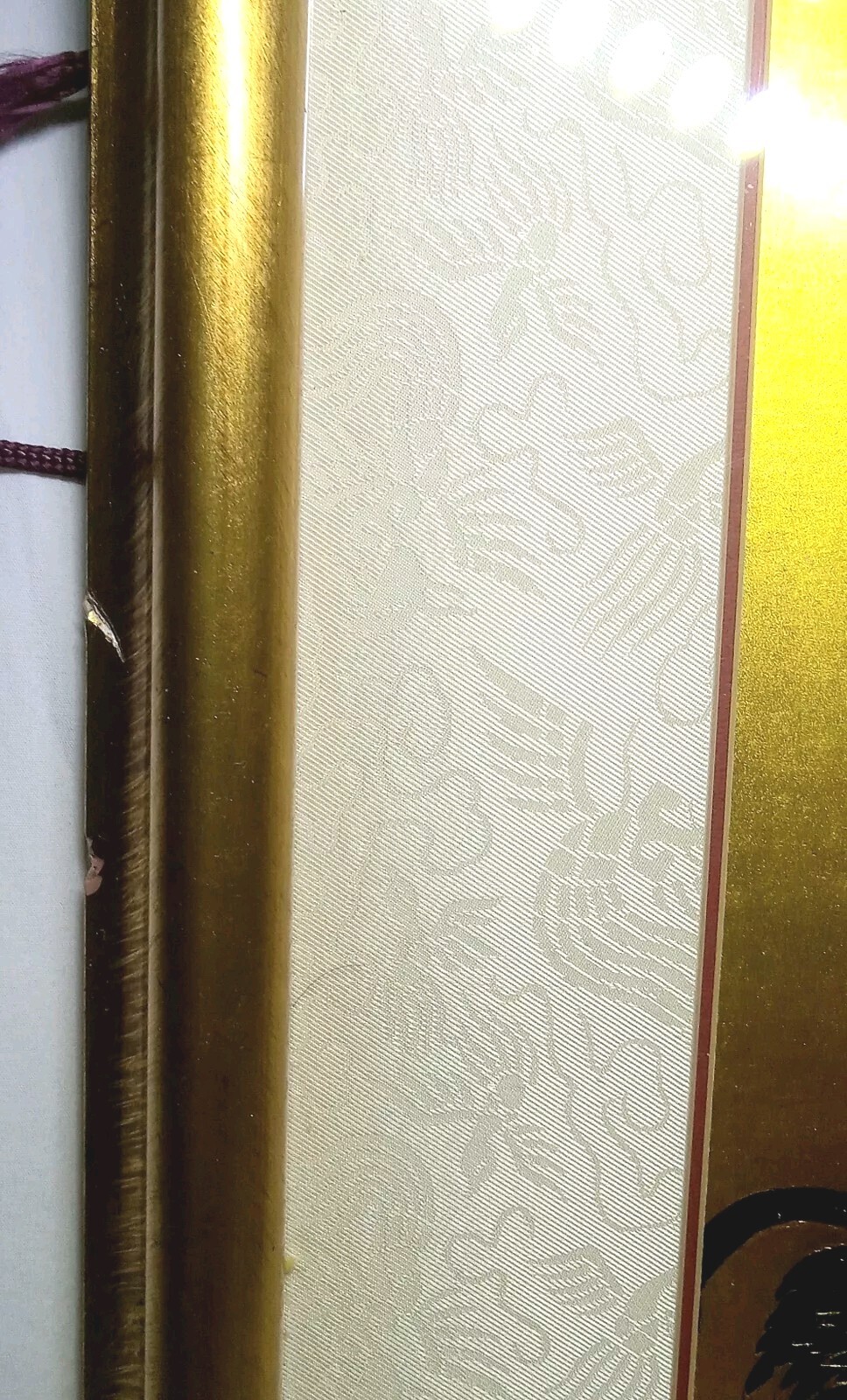 NATIONAL PALACE MUSEUM Taste,Gold and Art PEONIES Painting 99% Gold Plate Print