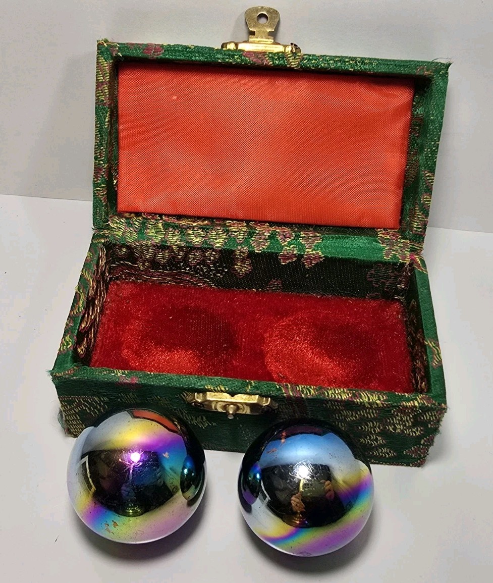 SABELAX Baoding Balls Chinese Health Musical Stress Balls