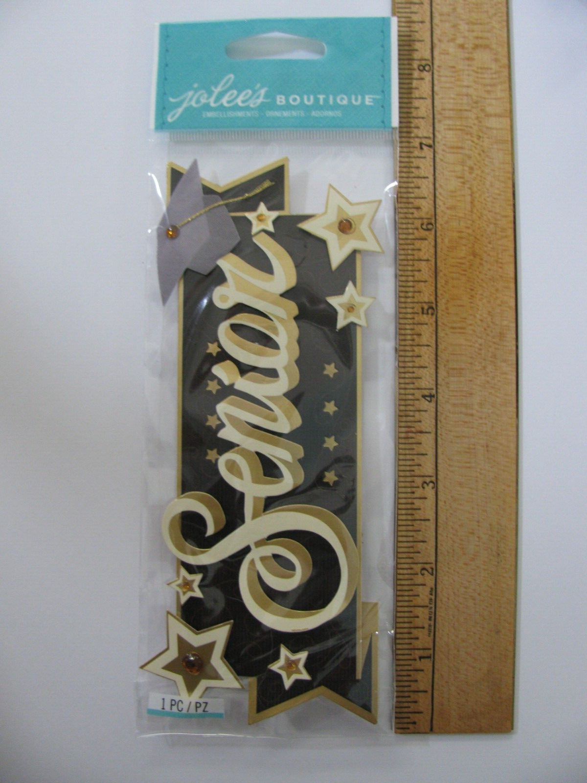 Jolee’s SENIOR Title Dimensional Embellishments 1 Piece NOS